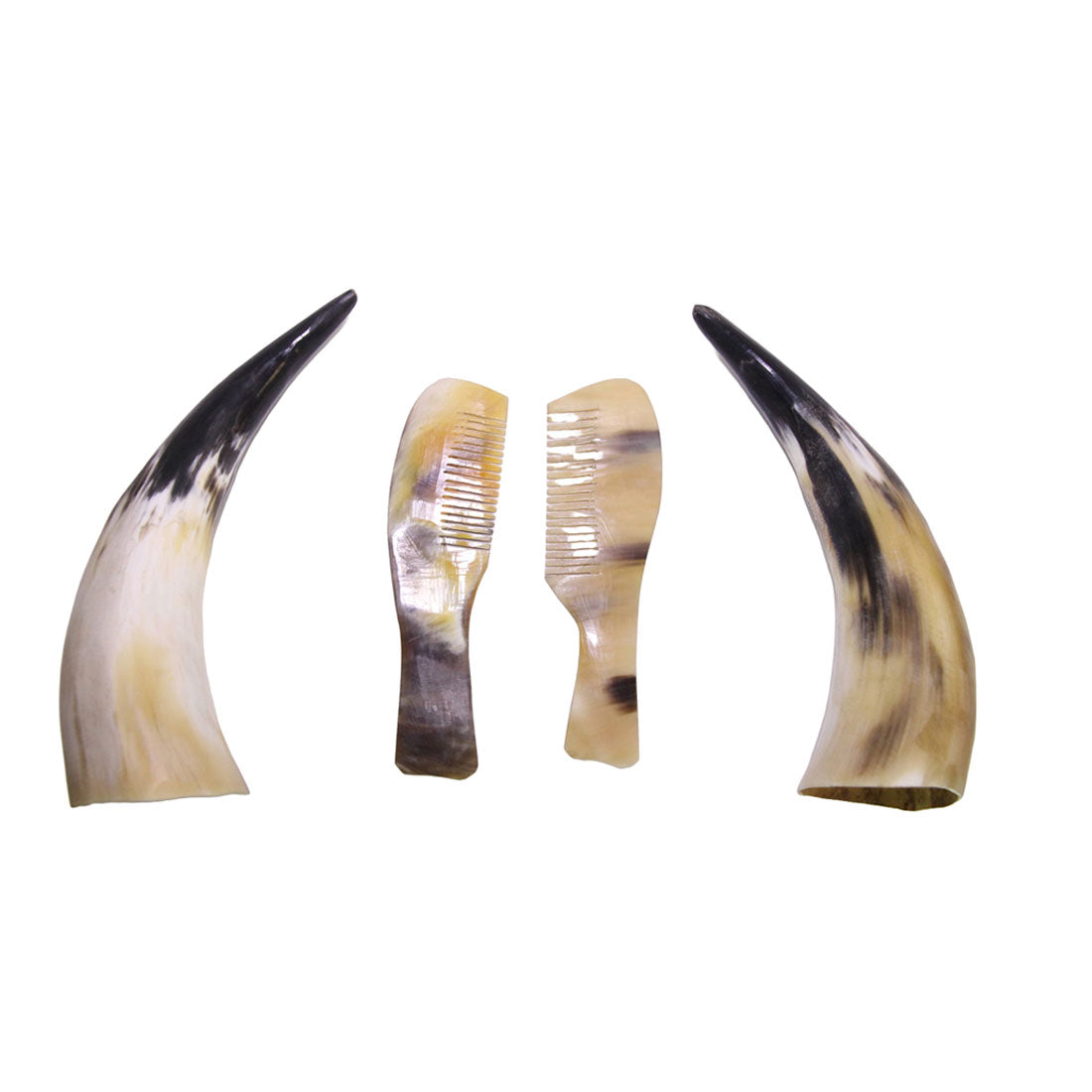 مشط بقرون الجاموس صناعة يدوية